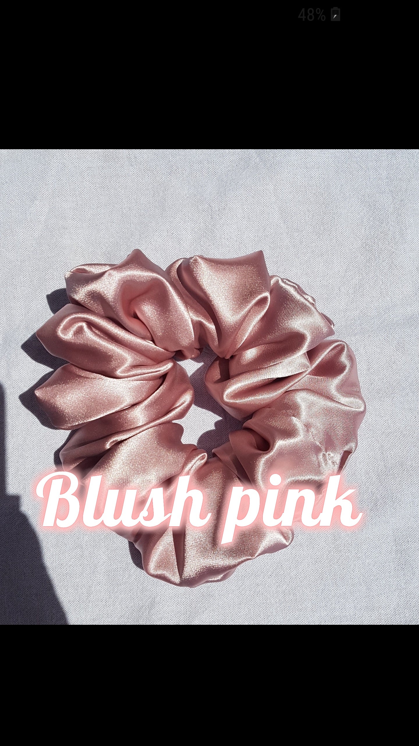 LUCKY GIRL - DELUXE SATIN SCRUNCHIE